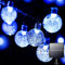 Lezonic Solar String Lights Outdoor, 50 LED 7M/23Ft Solar Garden Lights Waterproof, 8 Mode Indoor/Outdoor Fairy Lights for Home Garden Patio Gazebo Yard Party Wedding Festival Decoration (Blue)