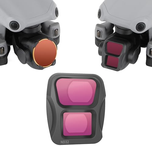 Fututech CPL ND MCUV ND/PL Filter für DJI Air 3 Filter für Drohne, kratzfest, hohe Übertragung, Zubehör (ND 32)