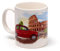 Tasse aus Porzellan – Fiat 500 Rome