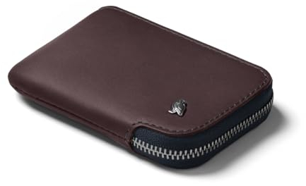 Bellroy Leder Card Pocket Brieftasche (max. 15 Karten und Scheine) - DeepPlum