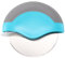 Efficient Pizza Cutting Tool Innovative Wheel Cutter with Protective Blade Cover Ergonomic Handle Slicer for Blue