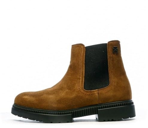 Tommy Hilfiger Stivaletti Cammello Uomo Cleated, marrone, 43 EU