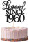 Xsstarmi 1 Pack Legend Since 1960 Cake Topper Glitter Happy 65th Birthday Cake Topper Cheers to 65 Years Cake Decoration for Happy 65th Birthday Wedding Anniversary Party Cake Decorations Black