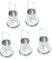 Garneck 5 Pièces Modèle De Bouilloire De Gicleurs Pot Tout Petit Pouvez Mignon Paysage Cruche Un Bidon d'eau pour Enfant Jardinage Mini Arrosoirs Vintage Le Fer Silver