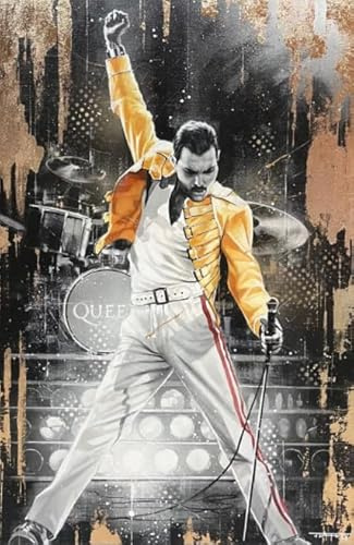 PDSYUCHEN 1000 Pezzi - Immagini - Gifts - Irregular Puzzle - Queen.Band Color Poster - Giocattoli Personalizzati Per Adulti - Tz14Kj