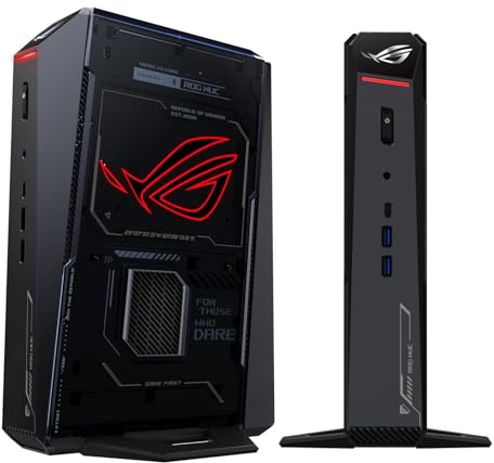ROG NUC 2025 Gaming Mini PC, Intel Core Ultra 7, GeForce RTX 5060, DDR5 96GB Support, Thunderbolt 4, Triple-Fan Cooling, and ARGB Lighting (96GB DDR5+2TB SSD)