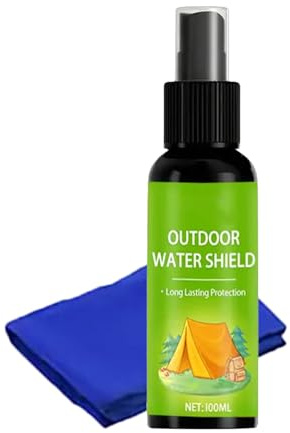 zwxqe Wasserdichtes -Spray – Markisen-Nano-wasserfestes Spray | Markisenschutz-Lösung, für Hinterhof, Garten, Terrasse, Wandern, Reisen, Rasen, Rucksackreisen, Outdoor, Camping, 100 ml, Refer to