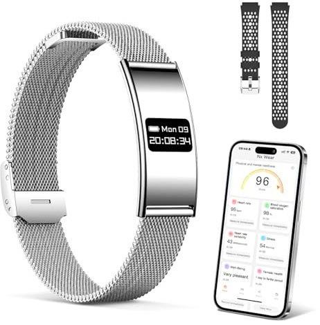 Bracelet Connecté Femme Homme, Fitness Tracker d'activité avec Modes d'exercice,Long Jours Batterie, Étanchéité IP68, Suivi Sommeil & Cardio, SpO2, Rappel D'appel/SM, Compatible Android et iOS