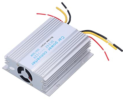 24V auf 12V DC Abwärtswandler 30A 360W für Auto GPS Audio | Intelligenter Mikrochipschutz, Aluminiumlegierung Gehäuse, Breite Gerätekompatibilität