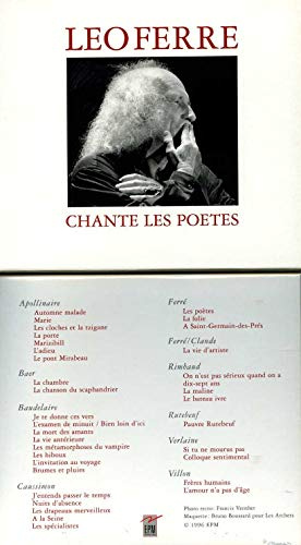 Leo Ferre Chante Les Poutes