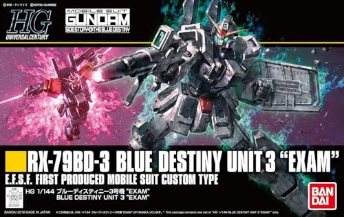 Bandai Hobby #82 Blue Destiny 3, Bandai HGUC Actionfigur