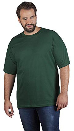 Premium T-Shirt Plus Size Herren, Waldgrün, 4XL