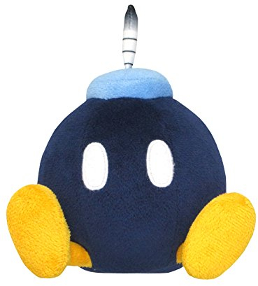 Super Mario All Star Collection 5 Bob-omb Plush, Small