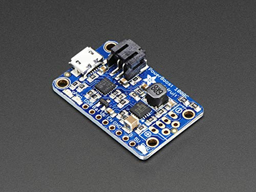 Adafruit PowerBoost 1000 Cargador - Recargable 5V Lipo USB Boost @ 1A - 1000C [ADA2465]