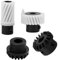 Set di ingranaggi universali a 4 pezzi con gancio, kit di ingranaggi in plastica per macchina da cucire per la sostituzione della macchina per cucire a ingranaggi Singer Drive