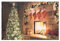 Fdit Weihnachten Wandteppich Weihnachtsstrümpfe Wandteppiche Wandbehang Teppich Wandkunst Dekor für Wohnzimmer Schlafzimmer Wohnheim 59,1 x 51,2 Zoll MEHRWEG VERPAKUNG