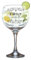 Personalised Gin and Tonic Glass Engraved Balloon Shaped G and T Novelty Juniper Copa Cocktail Stem Butterfly Gift Box 630 ml