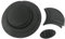 YYWJ Schlagzeug-Dämpfer-Pad, 10 Stück, Gummi-Schaumstoff-Pads, Bass-Trommel-Schalldämpfer-Set für Drum-Teile (schwarz)