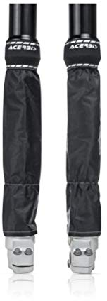Acerbis 0024421.090 Z Z-Mud Forchetta Ghette, Nero, Ø 46 mm/49 mm, confezione da 2