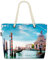 VOID Venedig Kanal Italien Strandtasche Shopper 58x38x16cm 23L XXL Einkaufstasche Tasche Reisetasche Beach Bag