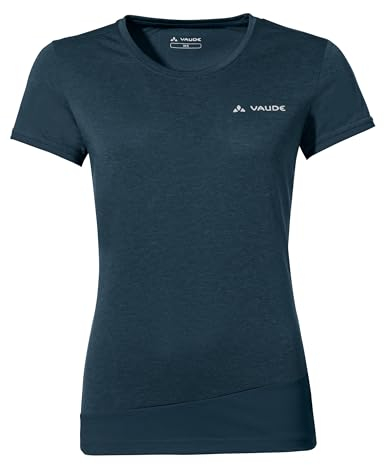 VAUDE Damen Women's Sveit T-Shirt, Dark Sea Uni, 40 EU