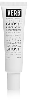 VERB Ghost Exfoliating Scalp Nectar, 2 fl oz - Lightweight Serum - Removes Product Buildup - Vegan, No Parabens or Harmful Sulfates