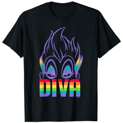 Disney Villains Ursula Diva Pride T-Shirt