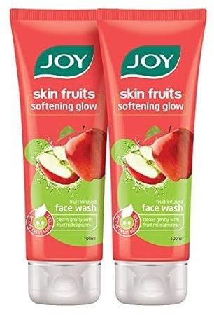 Avoka Naturals Joy Skin Frutta Ammorbidente Glow Face Wash - (100 ml x 2)
