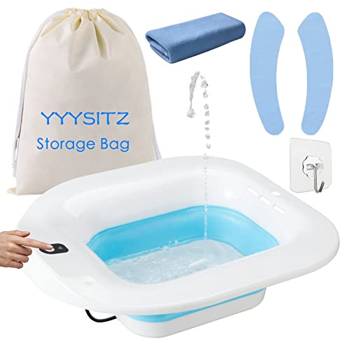 YYYSITZ Elektrische Badewanne, Blau