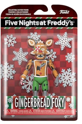 Funko Action Figure: Five Nights at Freddy's (FNAF) - Holiday Foxy - Sammlerstück - Geschenkidee - Offizielle Handelswaren - Für Jungen, Mädchen, Kinder & Erwachsene - Video Games Fans