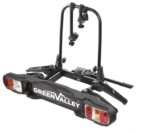 Green Valley Discovery-2, Complete for 2 Bikes with Folding Plastic Rail