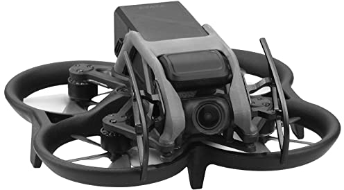BRDRC Gimbal Bumper für DJI Avata, PTZ Protect Bar Aluminiumlegierung Anti-Kollisions-Kameraschutz FPV Drohne Zubehör (schwarz)