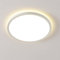 Deckenlampe LED Deckenleuchte Flach 18W - Weiß 4000K 1800LM Modern Ultra Dünn LED Badezimmer Lampe Badlampe Decke Küchenlampe für Bad Flur Schlafzimmer Balkon Wohnzimmer Küche Keller Rund Ø293MM