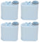 Gavigain Ersatzfilter, 4 Stück Kaffeefilter, kompatibel mit Saeco Aquaclean CA6903 10, reduziert die Bildung von Kalk und Geruch, hält Monate