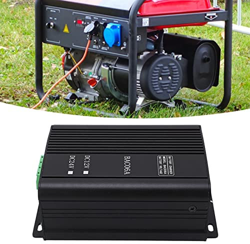 Generador Cargador Automático de Batería, Grupo Electrógeno Diesel de 10 Amperios para Automóvil/Camión, Inversor de Batería, Controlador de Carga Ajustable, Entrada CA 95-280 V, Salida CC (12 V)