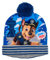 PAW PATROL Jungen Mütze mit Bommel Wintermütze (DE/NL/SE/PL, Numerisch, 52, Hellblau)