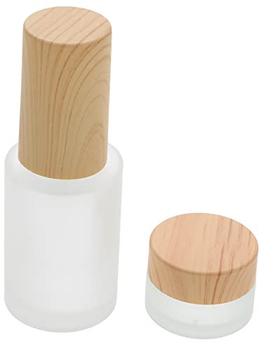 FOMIYES 2sets Fine Craftsmanship Glass Bottle Easy to Clean Essential for Nail Art Makeup