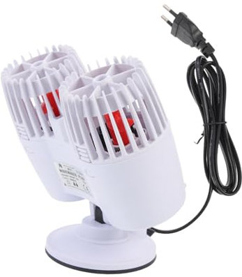 Happyyami Pompe De Circulation Aquarium Wave Maker Silencieuse Pour Réservoirs Aquatiques Nettoyage Et Acv Zym Blanche