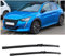 QDFGNKBAI Coche Escobillas Limpiaparabrisas para Peugeot 208 P21 MK2 2019-2024 24''+16'', Parabrisas Cepillos Lluvia Limpia bien ultrasilencioso,Fáciles Instalar