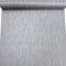 SOPHIE LAURENCE Grey Silver Stripe Wallpaper - Metallic Shimmer, Smooth Flat Finish, Washable, Easy Apply, 0.53m x 10.05m Roll