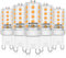 AGOTD G9 LED Lampe Warmweiß 2700K, LED Leuchtmittel G 9 4W entspricht 30W-40W Halogenlampe, Glühbirne kein Flackern, nicht dimmbar, Enegiesparende kleine Birne, 5er Pack
