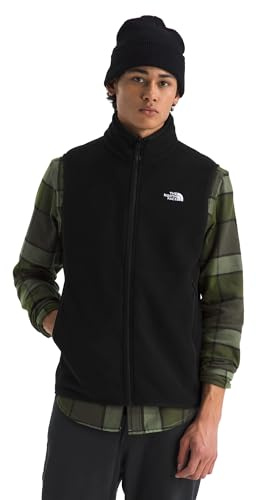 The North Face Men's Glacier Fleece Vest, Tnf Black, S