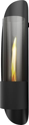 cycloflame Wall Black sicherer wandkamin mit wirbelnder Flamme tenderflame 16,6x81x17,5cm