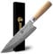 Jingseiho Damastmesser 20cm aus 67-lagigem VG-10 Stahl, SGS-zertifiziert. Hochpräzises Kochmesser mit perfekter Balance. Ideales Damast-Küchenmesser für Hobbyköche