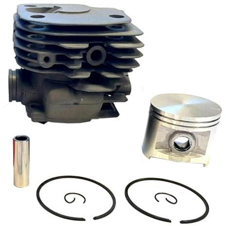 SAANICH Zócalo del bloque de cilindros de motosierra de gasolina for motosierra forestal Husqvarna 372XP