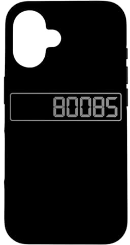 80085 Boobs Taschenrechner Display LED LCD Hülle für iPhone 16