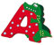 Small Foot Legler 4650 - Buchstaben Tiere A bis Z, Buchstabe - A