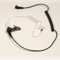 Sepura Tetra Acoustic tube radio earpiece for SRP2000 SRP3000 SRH3500 and SRH3800