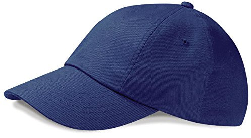 Beechfield Low Profile Heavy Cotton Drill Cap in Navy