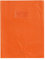 Calligraphe 72208C - Heftumschlag / Heftschoner / Hefthülle Calligraphe mit Feinkörnung und Lederoptik, DIN A4 21x29,7 cm, Etikettenhalter, aus PVC blickdicht und strapazierfähig, Orange, 1 Stück